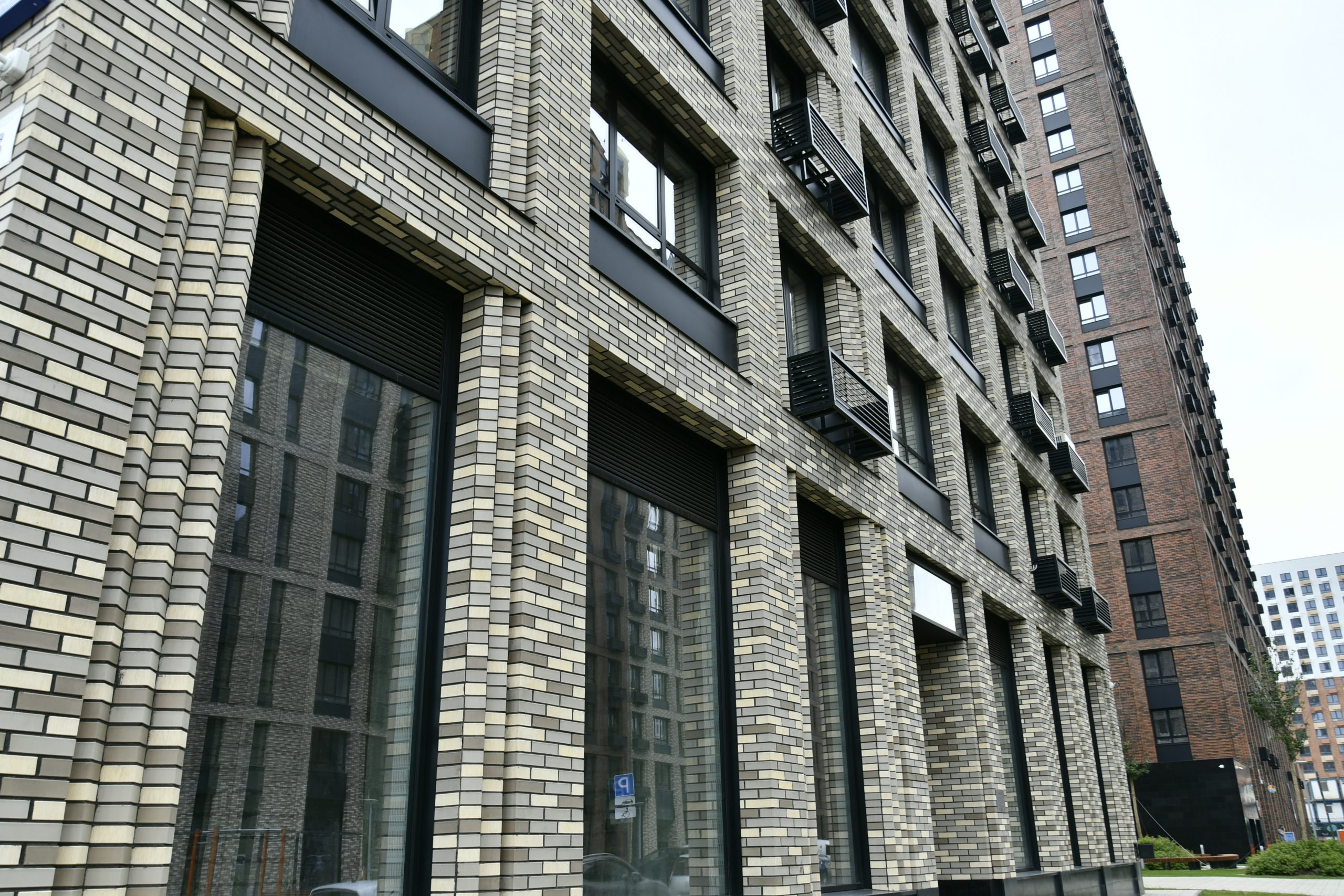 Вентилируемый фасад из клинкера